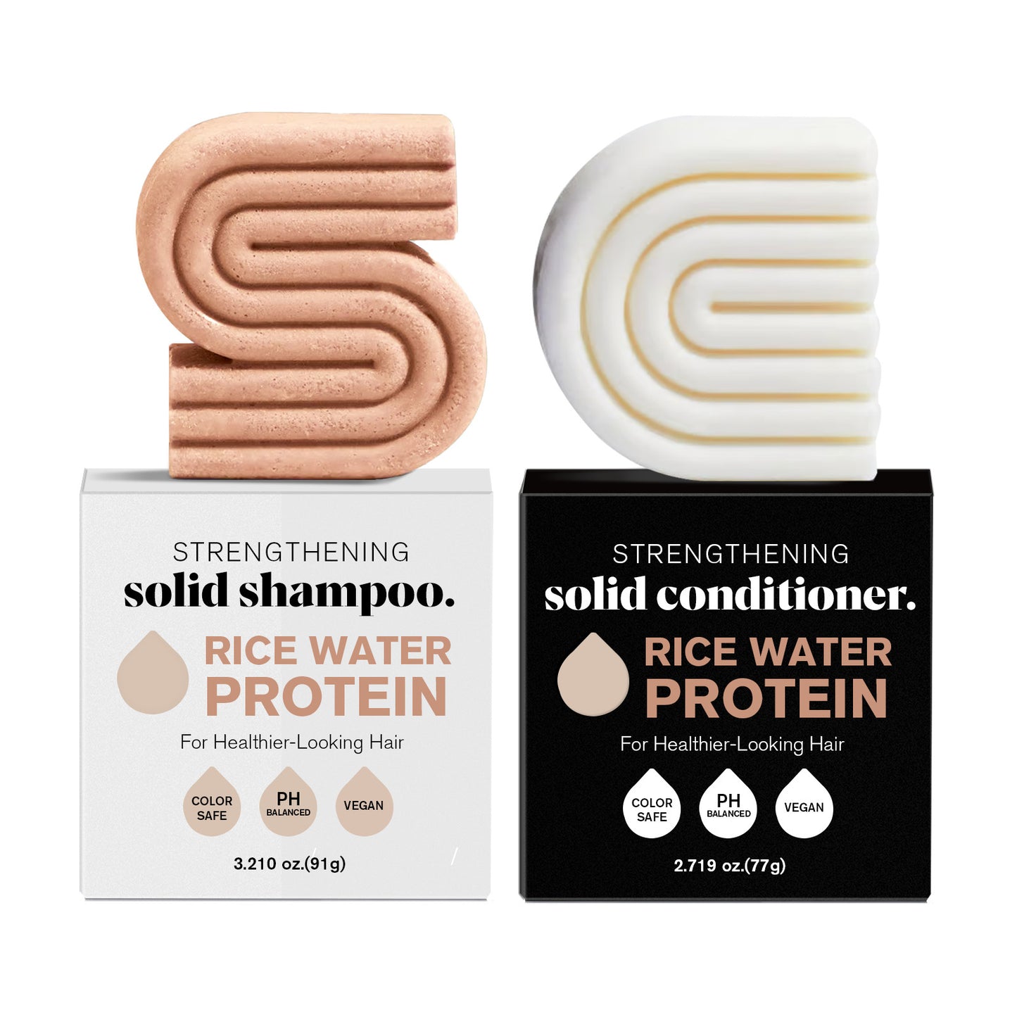 Rice Water Shampoo Soap Suit Refreshing Scalp