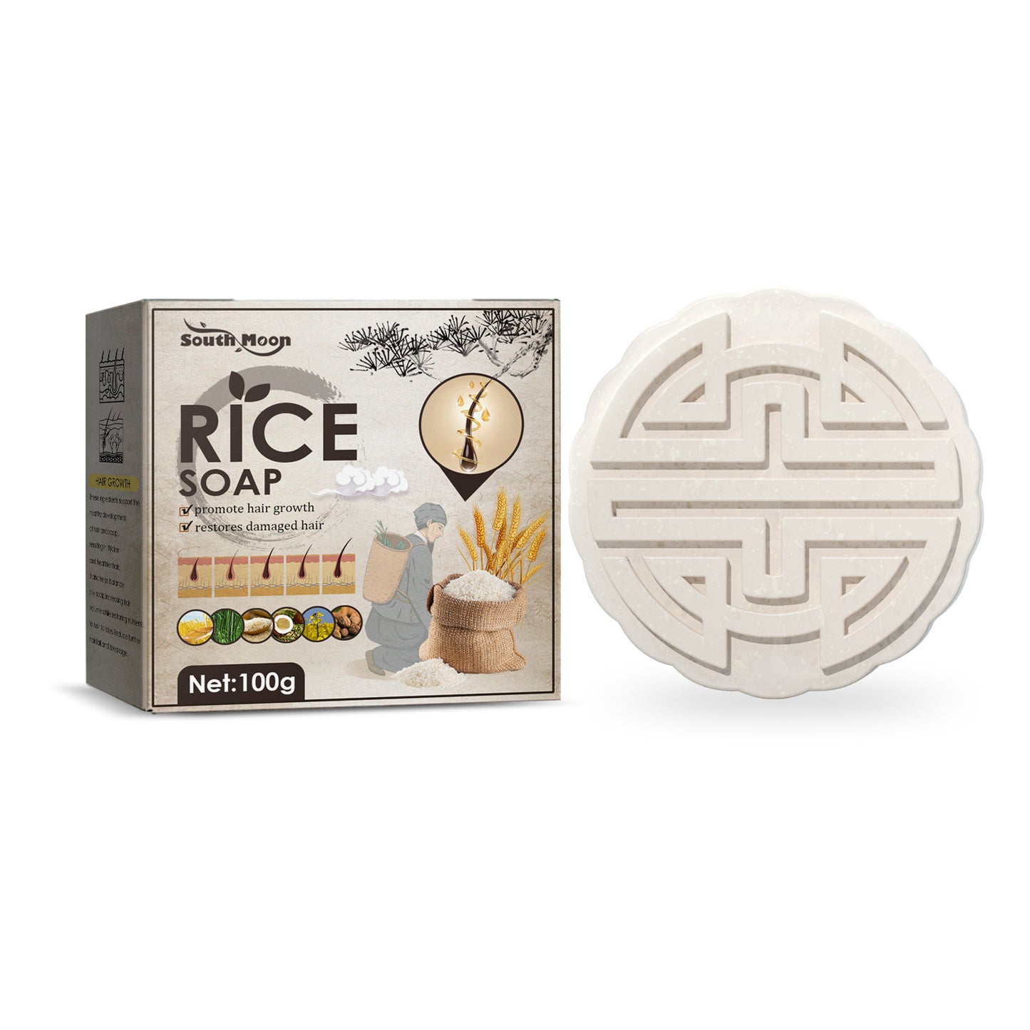 Rice Shampoo Soap