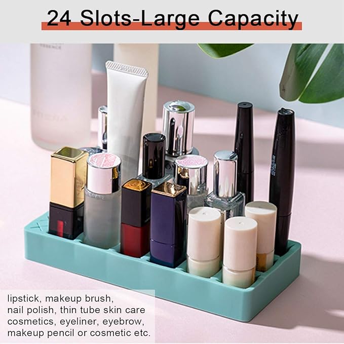 GlamourGrid Cosmetic Storage Rack Holder